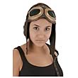 Steampunk Brown Aviator Hat